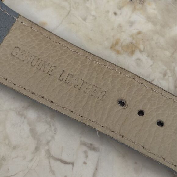 Berg & Betts Large Dial Wristwatch Leather Strap Unisex NWOT - Picture 8 of 12